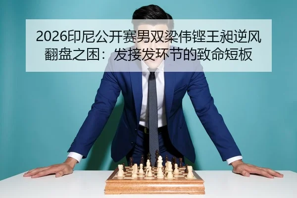 2026印尼公开赛男双梁伟铿王昶逆风翻盘之困：发接发环节的致命短板